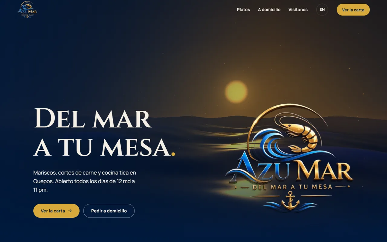 Web de AzuMar